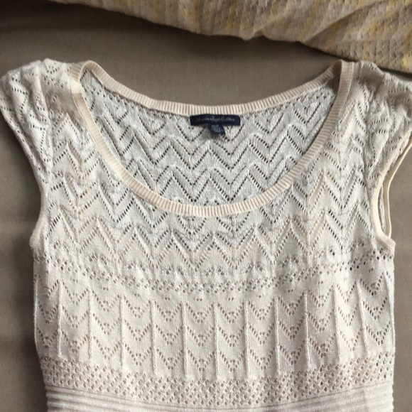 White sweater dress - Picture 3 of 4